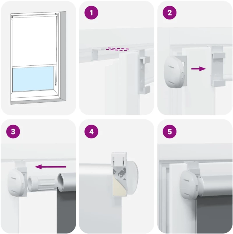 vidaXL Ρολέρ Μπλακάουτ Μαύρο 65x130 cm Πλάτος υφάσματος 60,7 cm
