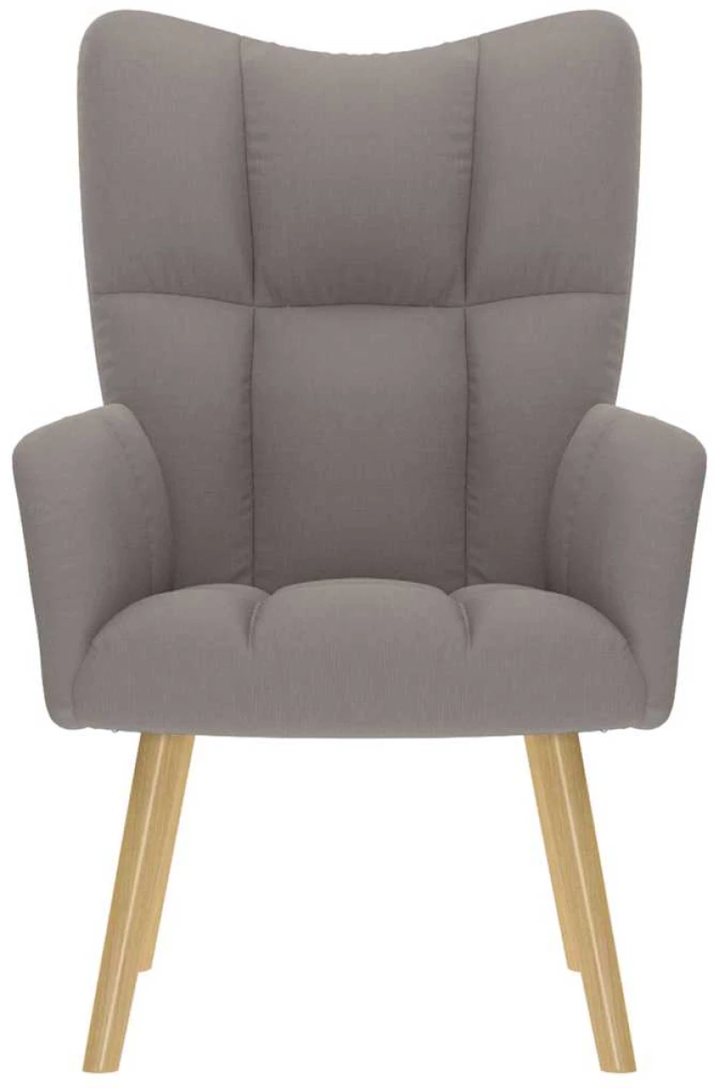vidaXL Πολυθρόνα Relax Taupe Υφασμάτινη