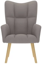 vidaXL Πολυθρόνα Relax Taupe Υφασμάτινη