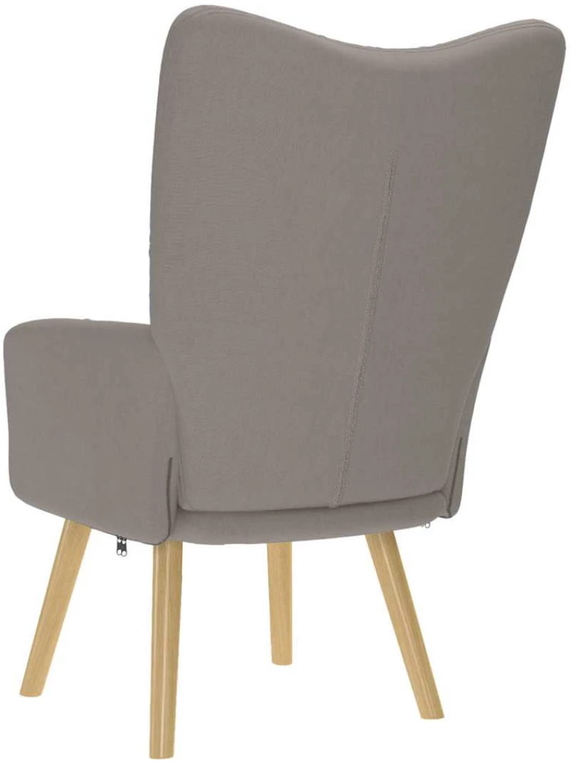 vidaXL Πολυθρόνα Relax Taupe Υφασμάτινη