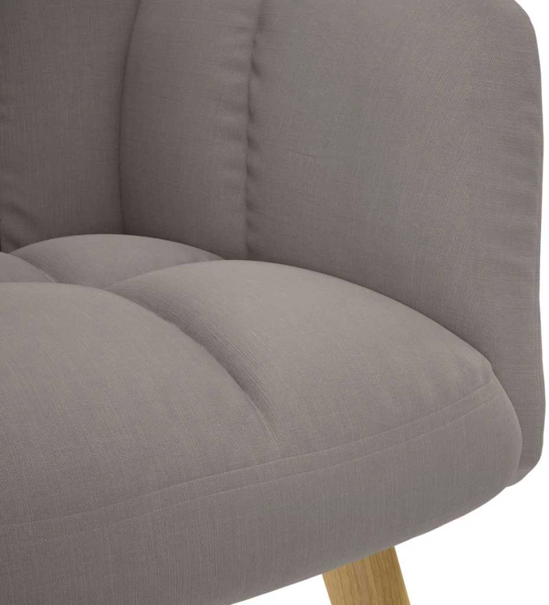 vidaXL Πολυθρόνα Relax Taupe Υφασμάτινη