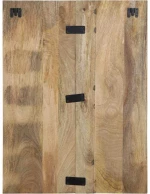 vidaXL Κομοδίνο 60x32x80 cm Στερεό ακατέργαστο ξύλο Μάνγκο