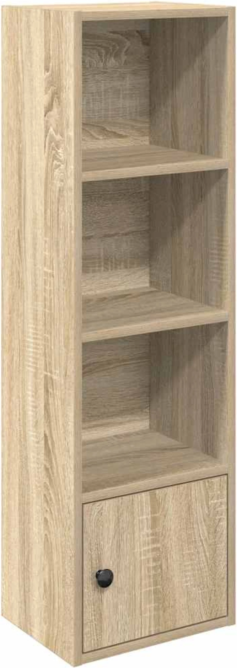 vidaXL Βιβλιοθήκη Sonoma Δρυς 31x24x102 εκ. από Επεξεργασμένο Ξύλο