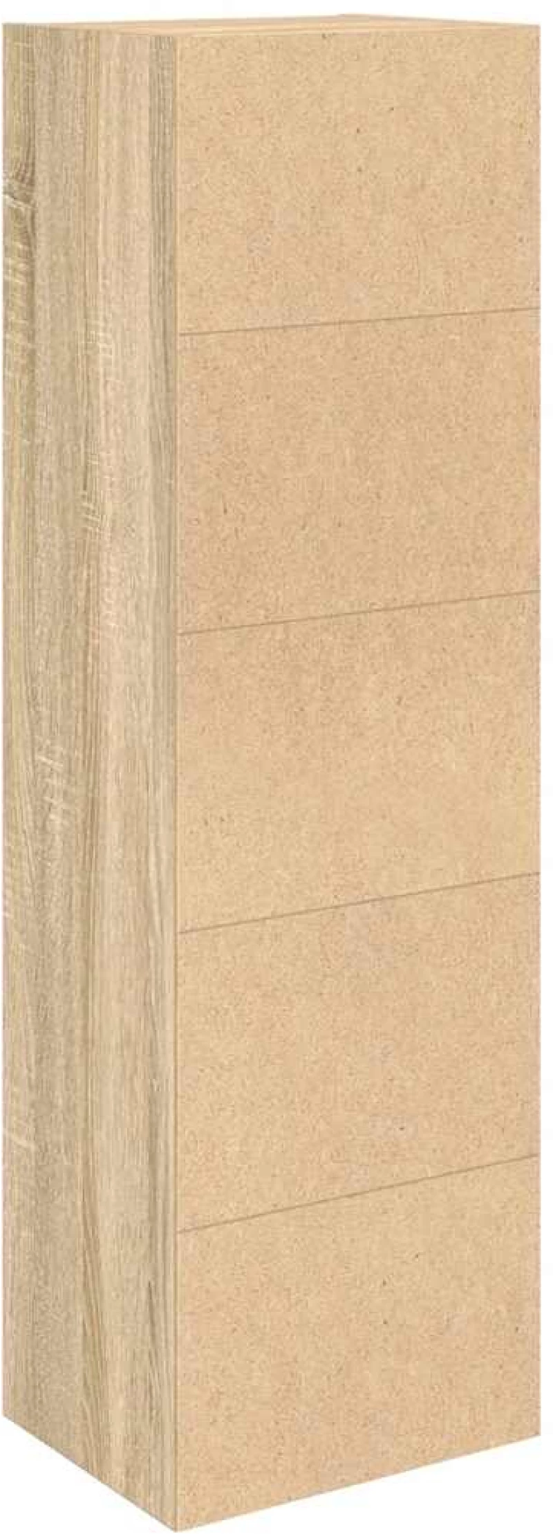 vidaXL Βιβλιοθήκη Sonoma Δρυς 31x24x102 εκ. από Επεξεργασμένο Ξύλο