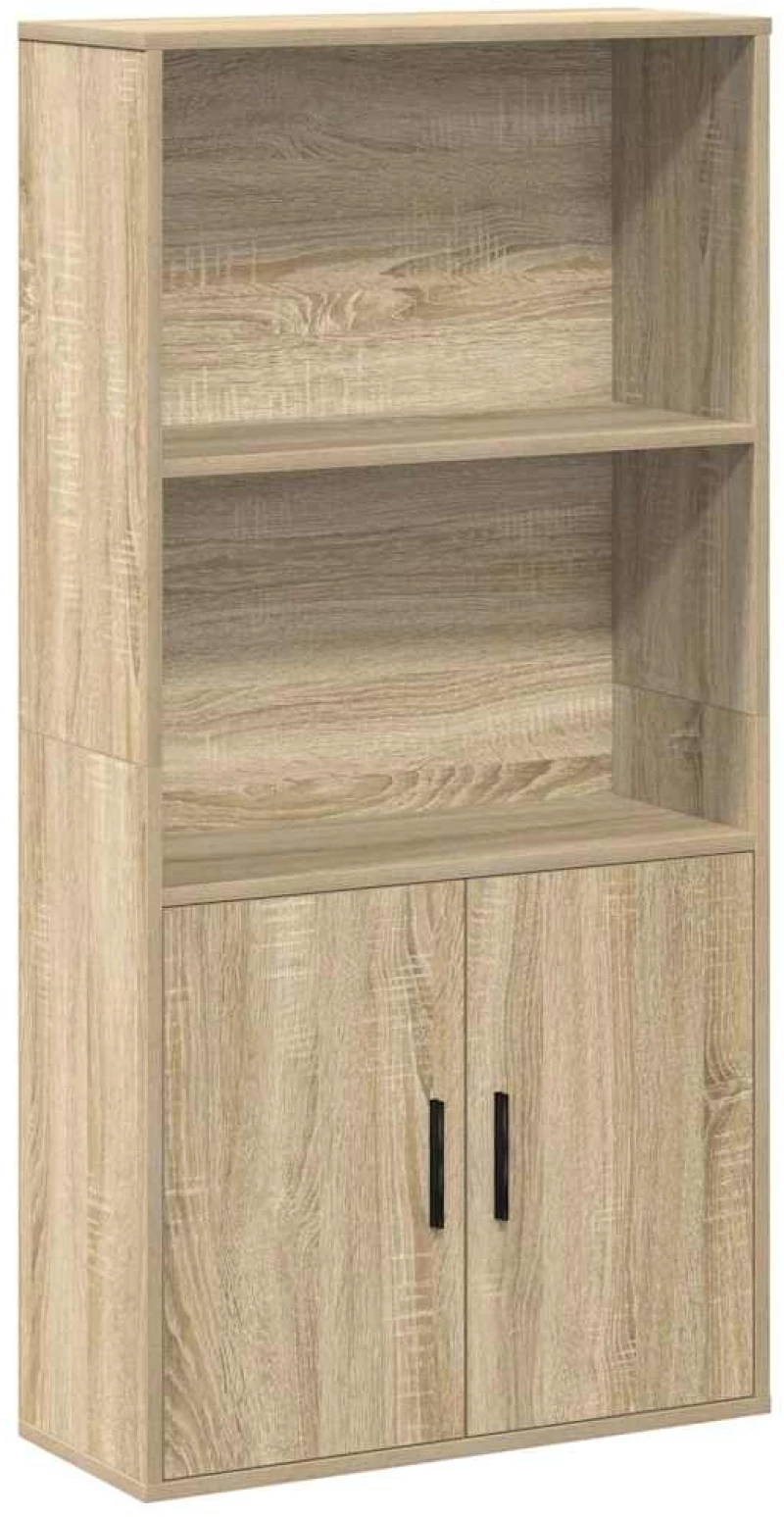 vidaXL Βιβλιοθήκη Sonoma Δρυς 60x24x120 εκ. από Επεξεργασμένο Ξύλο