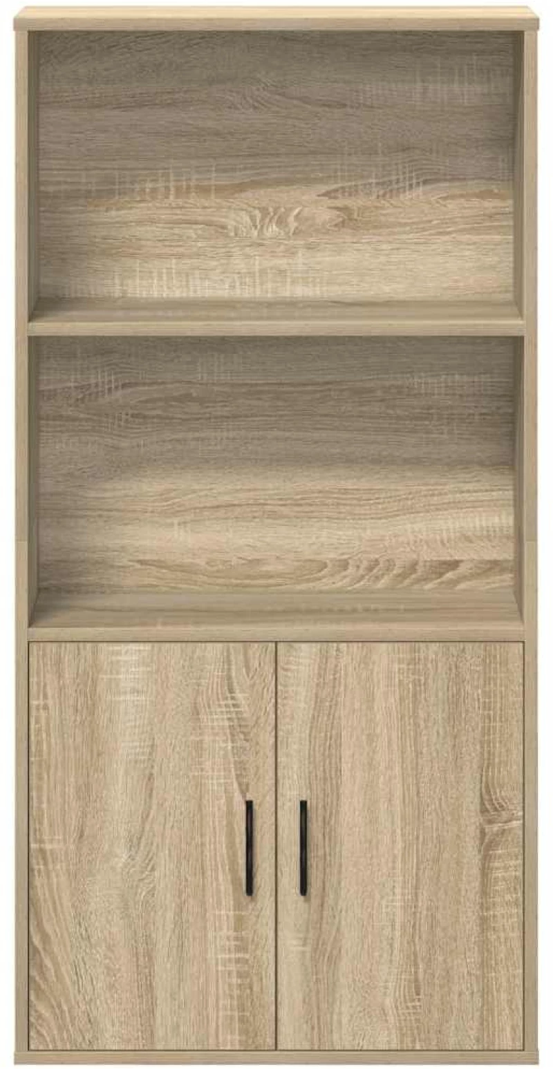 vidaXL Βιβλιοθήκη Sonoma Δρυς 60x24x120 εκ. από Επεξεργασμένο Ξύλο