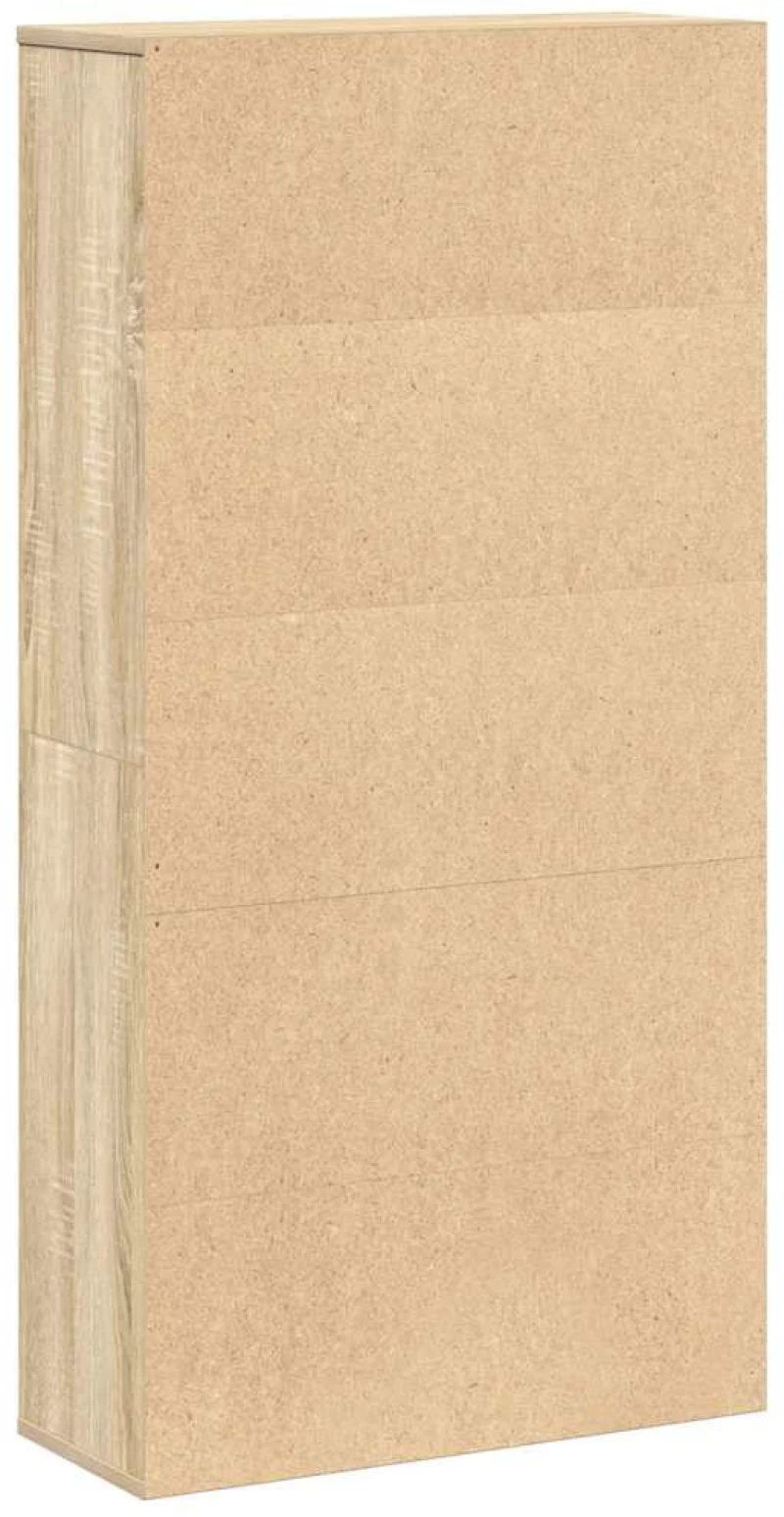 vidaXL Βιβλιοθήκη Sonoma Δρυς 60x24x120 εκ. από Επεξεργασμένο Ξύλο