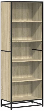 vidaXL Βιβλιοθήκη Sonoma Oak 60x35x170,5 cm Ξύλινη κατασκευή