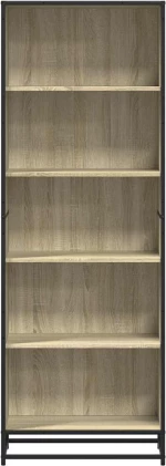 vidaXL Βιβλιοθήκη Sonoma Oak 60x35x170,5 cm Ξύλινη κατασκευή