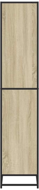 vidaXL Βιβλιοθήκη Sonoma Oak 60x35x170,5 cm Ξύλινη κατασκευή