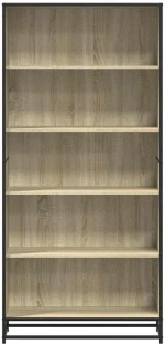 vidaXL Βιβλιοθήκη Sonoma Oak 80,5x35x170,5 cm Ξύλινη κατασκευή