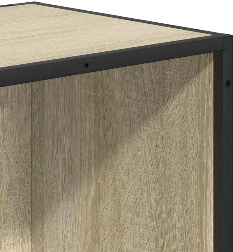vidaXL Βιβλιοθήκη Sonoma Oak 80,5x35x170,5 cm Ξύλινη κατασκευή