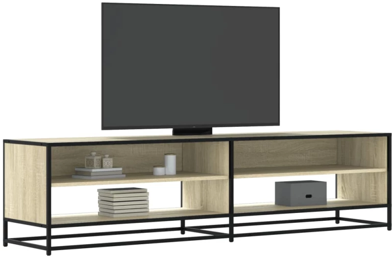 vidaXL Ντουλάπι τηλεόρασης Sonoma Oak 180,5x40x46 cm Ξύλινη κατασκευή
