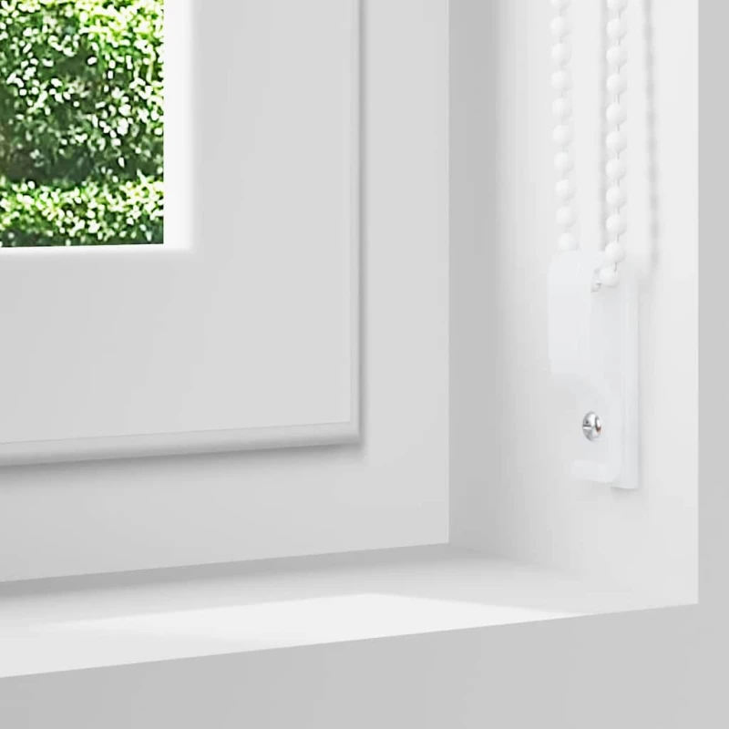 vidaXL Ρολέρ Μπλακάουτ Υπόλευκη 105x150 εκ. Πλάτος υφάσματος 100,7 εκ.