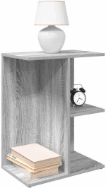 vidaXL Κομοδίνο Γκρι Sonoma 46,5x29x61 εκ. από Επεξεργασμένο Ξύλο