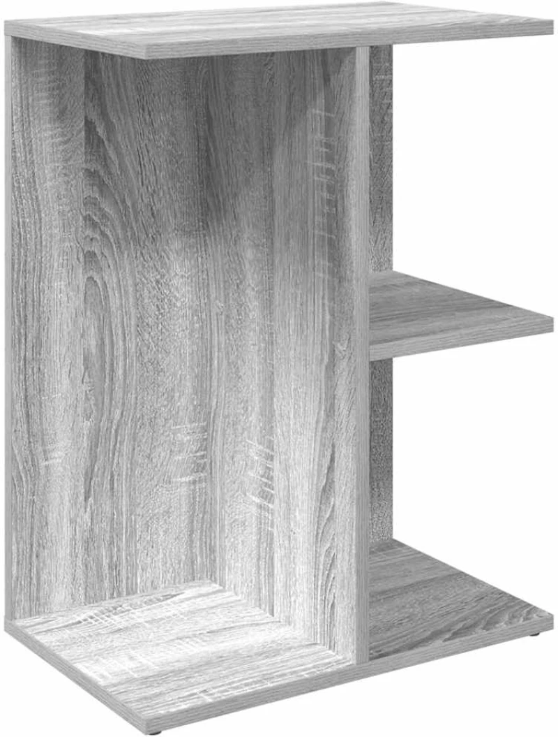 vidaXL Κομοδίνο Γκρι Sonoma 46,5x29x61 εκ. από Επεξεργασμένο Ξύλο