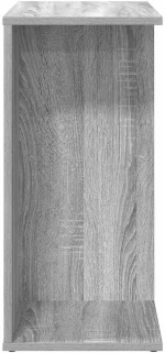 vidaXL Κομοδίνο Γκρι Sonoma 46,5x29x61 εκ. από Επεξεργασμένο Ξύλο