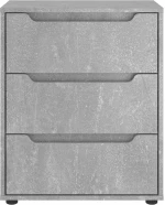 vidaXL Μπουφές VISNES Μπετόν Γκρι 60x40x73 cm Επεξεργασμένο ξύλο