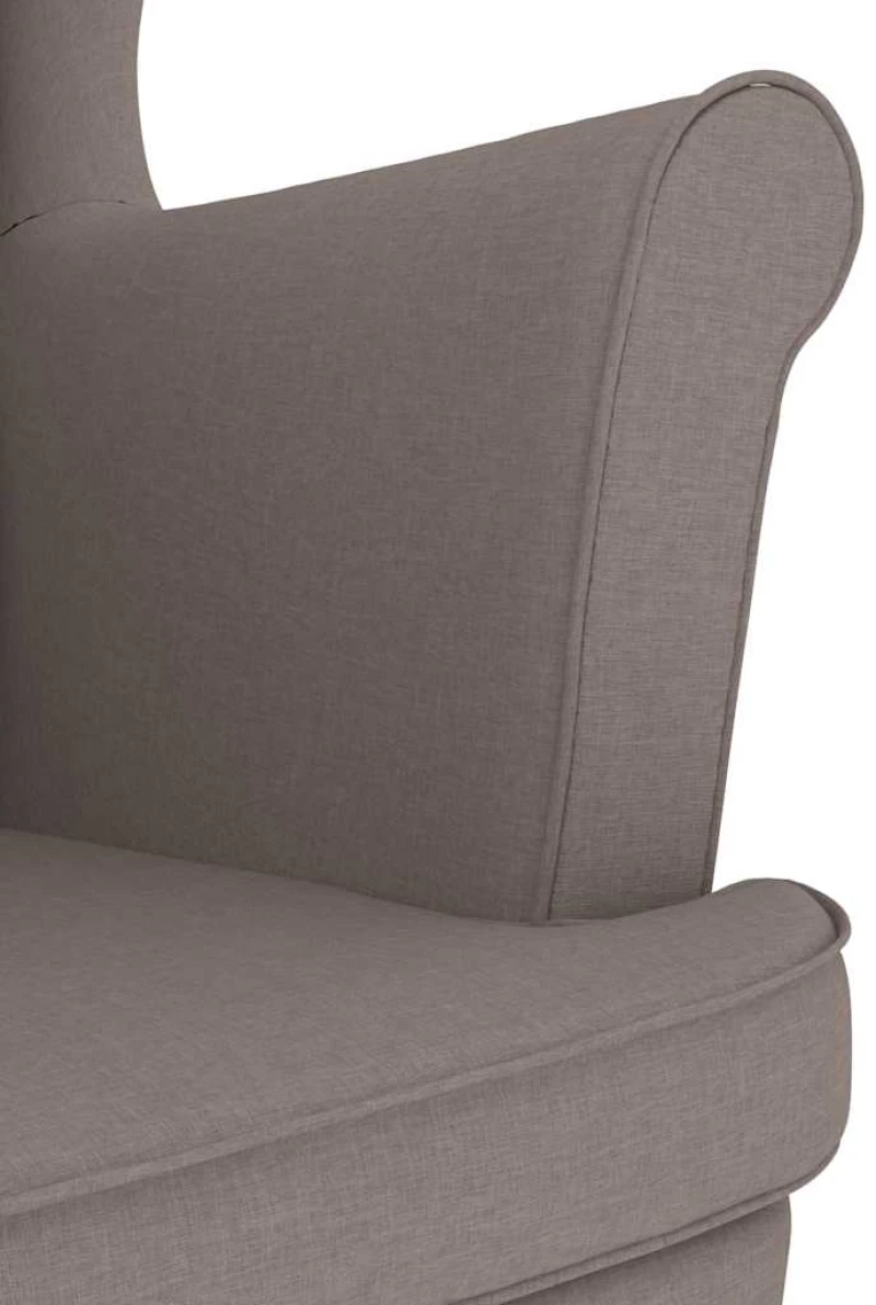 vidaXL πολυθρόνα Taupe 74x84x100 cm Ύφασμα