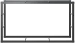 vidaXL Ράφι Καυσόξυλων Μαύρο 110x30x61 εκ. Ατσάλινο