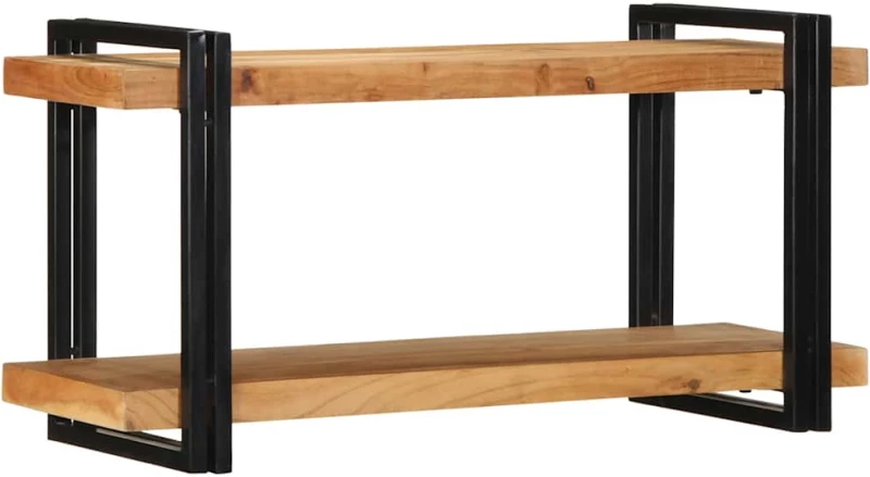 vidaXL Ράφι τοίχου 90x33x45 cm μασίφ ξύλο ακακίας