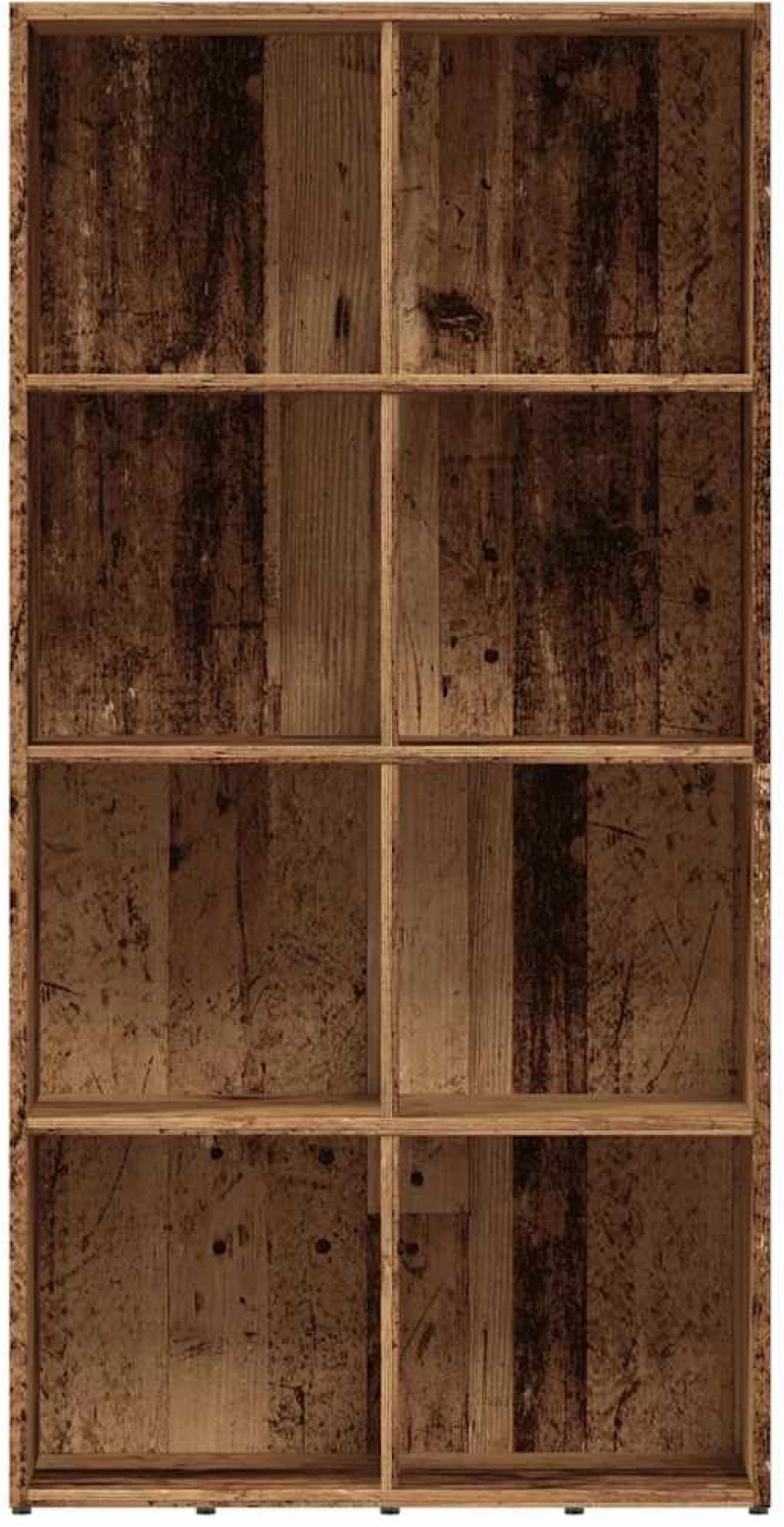 ντουλάπι βιβλίων vidaXL Παλιό ξύλο 66x30x130 cm Κατασκευασμένο ξύλο