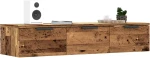 ντουλάπι τοίχου vidaXL Παλιό ξύλο 102x30x20 cm Κατασκευασμένο ξύλο