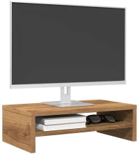 Βάση οθόνης vidaXL Artisan Oak 42x24x13 cm Κατασκευασμένο ξύλο