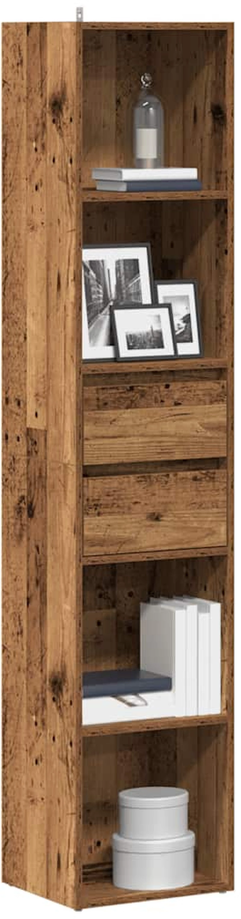 ντουλάπι βιβλίων vidaXL Παλιό ξύλο 36x30x171 cm Κατασκευασμένο ξύλο