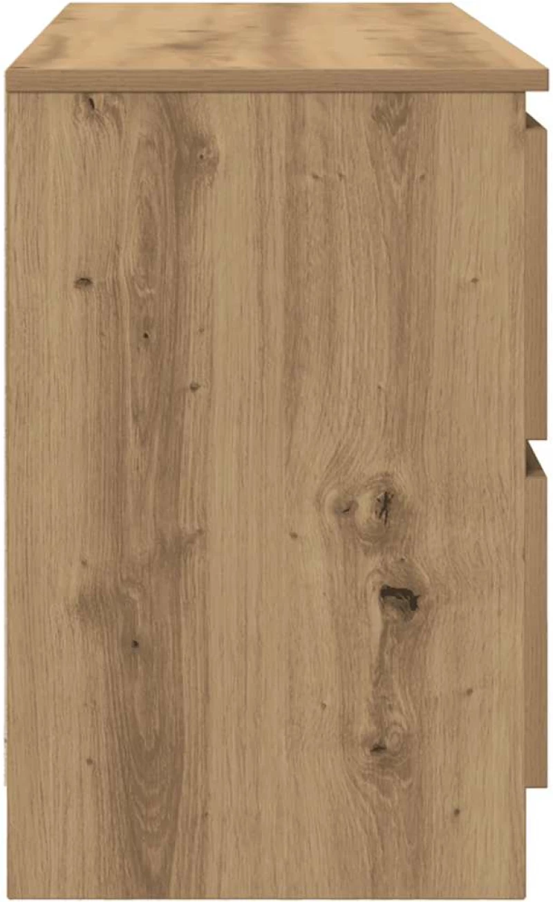 vidaXL Έπιπλο Τηλεόρασης Artisian Δρυς 100x35x54 εκ Επεξεργασμένο Ξύλο