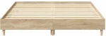 vidaXL Πλαίσιο Κρεβατιού Χωρ. Στρώμα Sonoma Δρυς 140x200εκ. Επ. Ξύλο