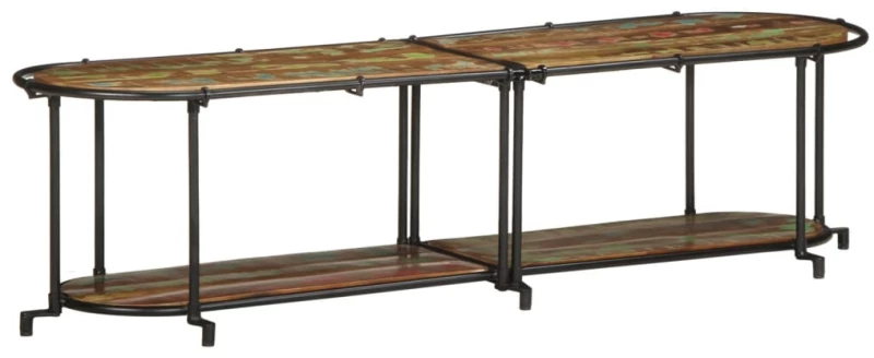 ντουλάπι τηλεόρασης vidaXL 160x42x40 cm από μασίφ ξύλο αναγεννημένο