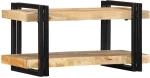 vidaXL Ράφι τοίχου 70x33x35 cm Στερεό ακατέργαστο ξύλο Mango