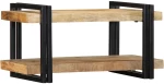 vidaXL Ράφι τοίχου 70x33x35 cm Στερεό ακατέργαστο ξύλο Mango