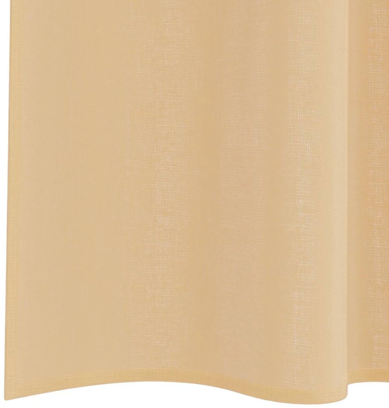 vidaXL Κουρτίνες Voile με βρόχους 2 τεμάχια Άμμος 140x245 cm
