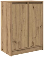 vidaXL Ντουλάπι τεχνίτης Δρυς 57x34x76 εκ. από Επεξεργασμένο Ξύλο