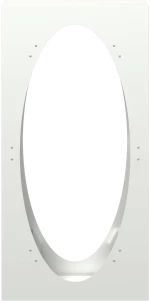 vidaXL Ράφι Καυσόξυλων Λευκό 50x23x100 εκ. Χάλυβας ψυχρής έλασης