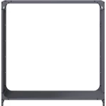 vidaXL Ράφι για καυσόξυλα Ανθρακί 90x28x90 cm Ατσάλι ψυχρής έλασης