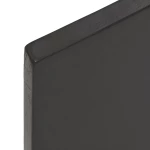 vidaXL Πάγκος Μπάνιου Σκούρο Καφέ 60x30x2 εκ. Επεξ. Μασίφ Ξύλο