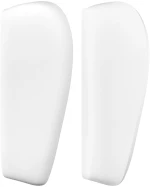 vidaXL Κεφαλάρι με Πτερύγια Λευκό 163x23x78/88 εκ. Συνθετικό Δέρμα