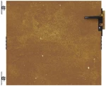 vidaXL Πύλη Κήπου 85 x 75 εκ. από Ατσάλι Corten