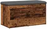 Πάγκος αποθήκευσης vidaXL Παλαιό ξύλο 82x42x45 cm Κατασκευασμένο ξύλο