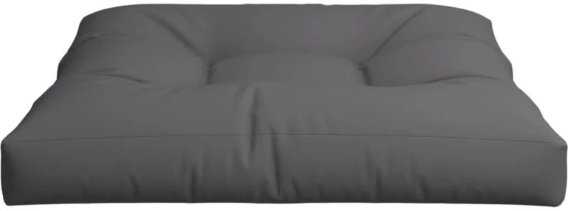 vidaXL Μαξιλάρι Παλέτας Γκρι 80 x 80 x 12 εκ. Υφασμάτινο