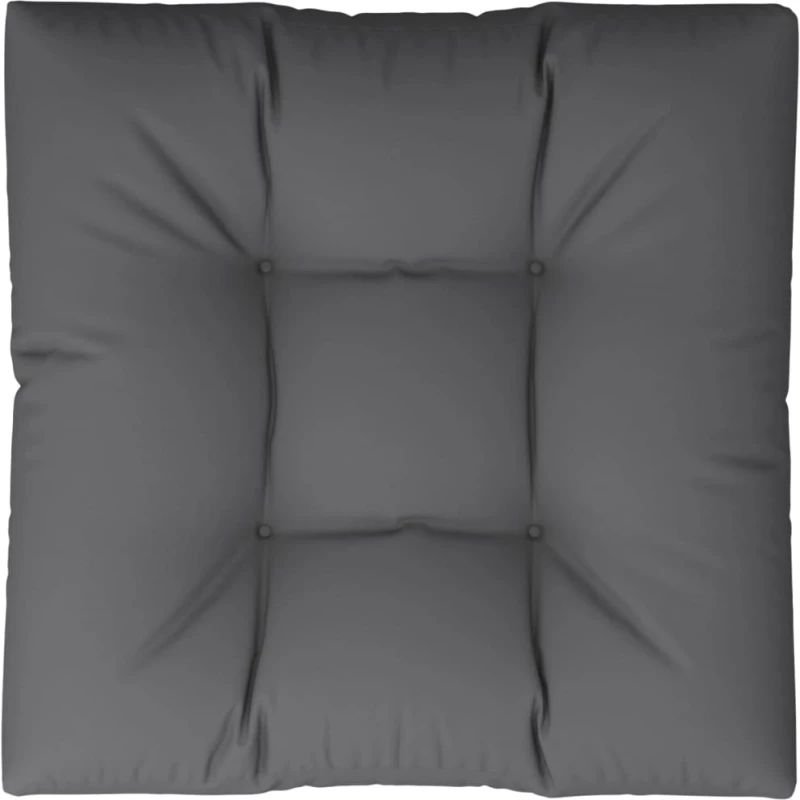 vidaXL Μαξιλάρι Παλέτας Γκρι 80 x 80 x 12 εκ. Υφασμάτινο