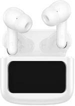 HOCO EQ14 COOL COLOR BLUETOOTH ΑΚΟΥΣΤΙΚΑ  TWS  ΘΗΚΗ ΜΕ ΟΘΟΝΗ ΑΦΗΣ  ΛΕΥΚΟ