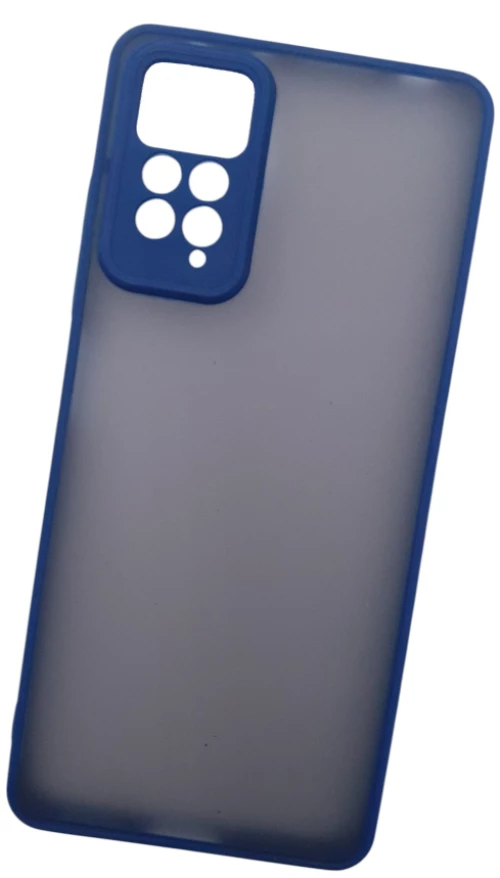 Naxius Case Rubber Frame Blue XiaoMi RedMi Note 11 Pro 4G_ 5G Naxius