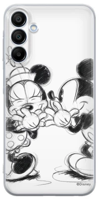 Disney Case Samsung Galaxy A15 4G/5G Mickey and Minnie Full Print Secret White