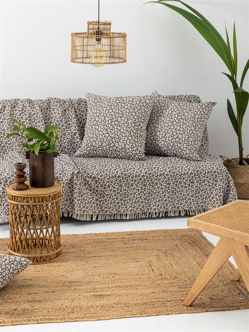 Ριχτάρι Palamaiki Lepard Brown - Τετραθέσιο 180 x 320