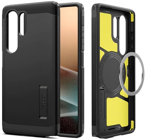 Spigen Tough Armor MagSafe Black-Samsung Galaxy S25 Ultra (ACS08964)