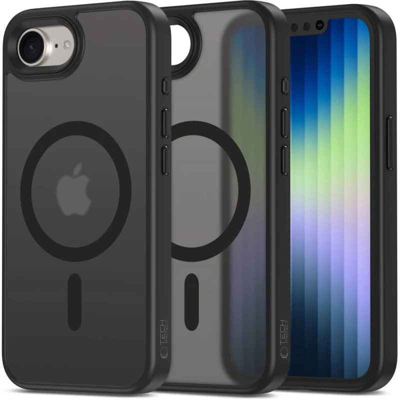 TECH-PROTECT MAGMAT MAGSAFE-APPLE IPHONE 16e MATTE BLACK